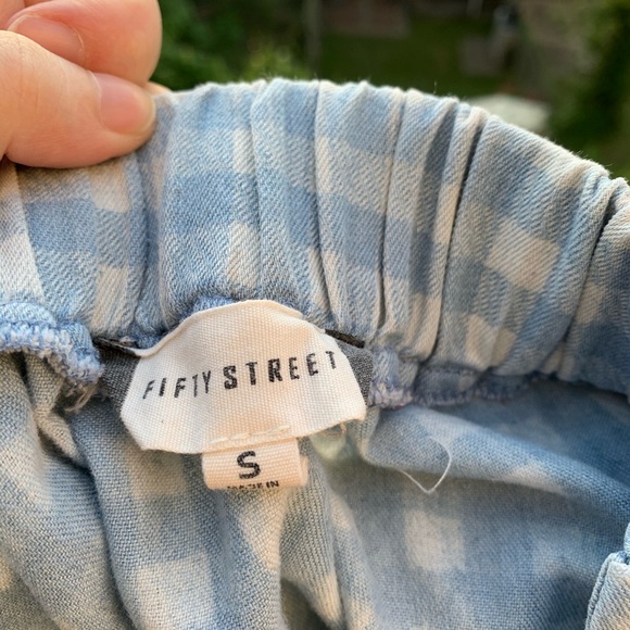 Fifty Street Gingham Circle Mini Skirt - Picture 4 of 6